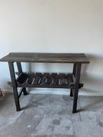 Nieuwe sidetable ( wijnflessenrek), Huis en Inrichting, Tafels | Sidetables, 100 tot 150 cm, Ophalen of Verzenden, Zo goed als nieuw