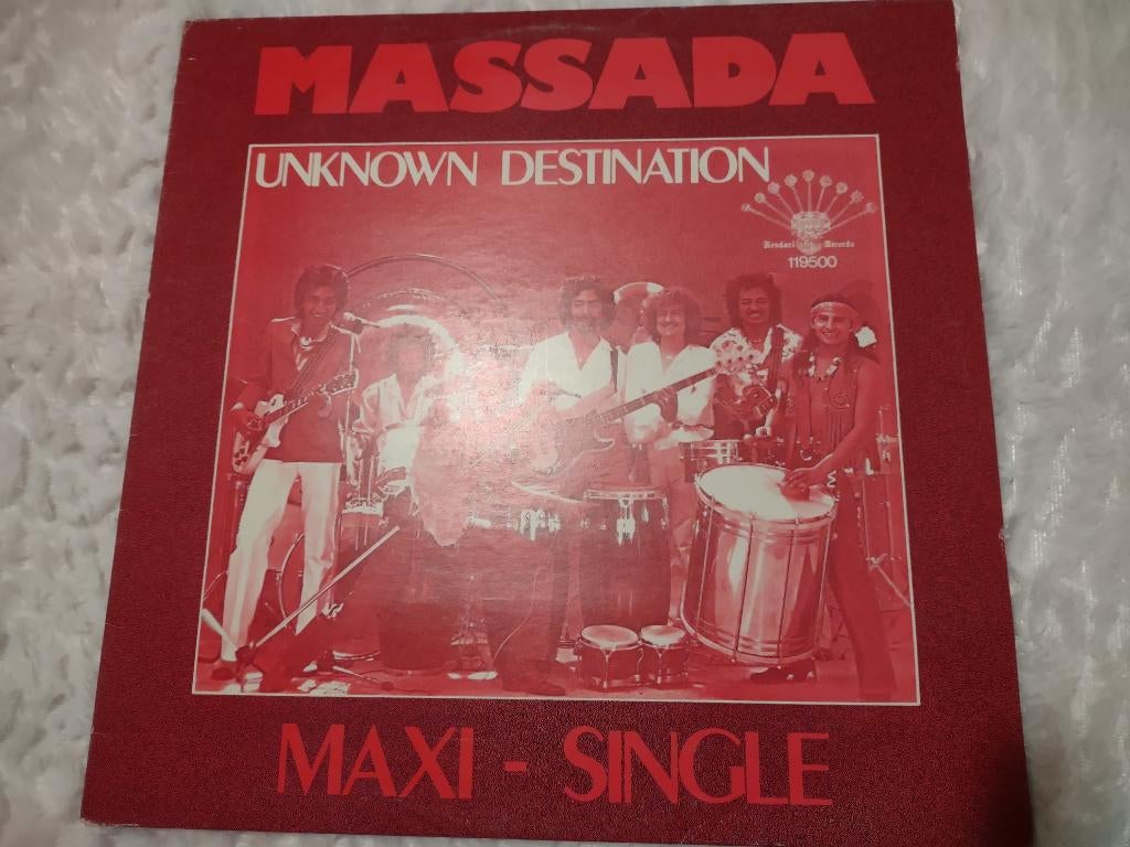 Maxi single - Massada - Unknown Destination, Cd's en Dvd's, Vinyl Singles, Latin en Salsa, Maxi-single, Ophalen of Verzenden, Zo goed als nieuw