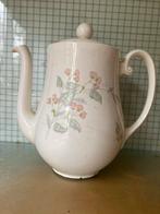 Grote Vintage Theepot met Bloemenmotief, Ophalen of Verzenden