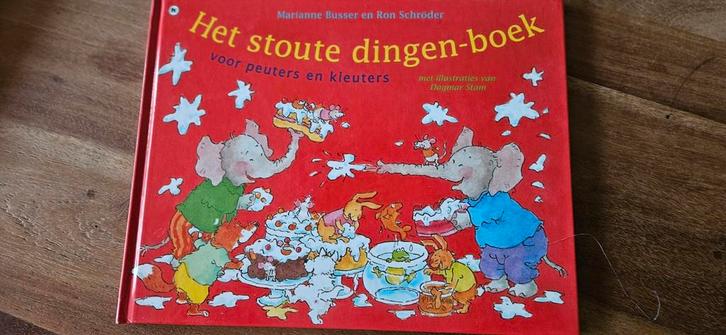 het stoute dingen-boek, Boeken, Kinderboeken | Kleuters, Gelezen, Fictie algemeen, Ophalen of Verzenden