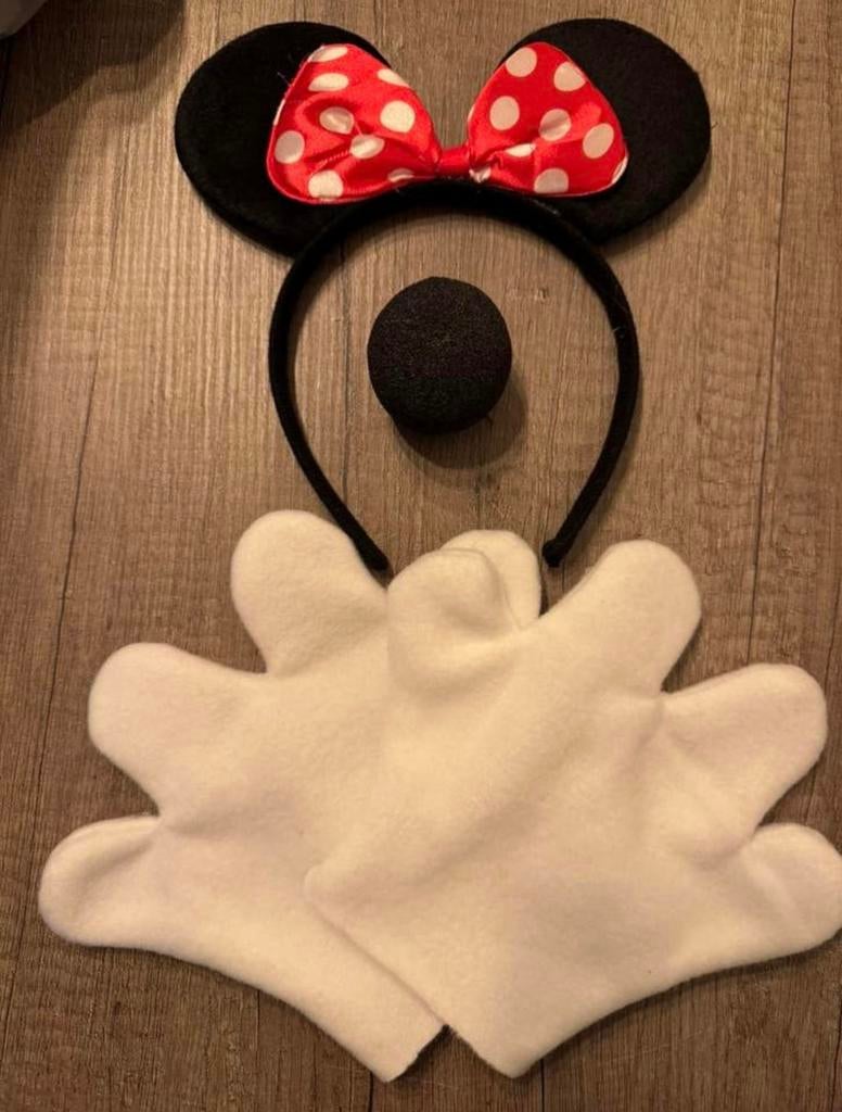 Minnie mouse, Ophalen of Verzenden, Zo goed als nieuw, 104 of kleiner, Meisje