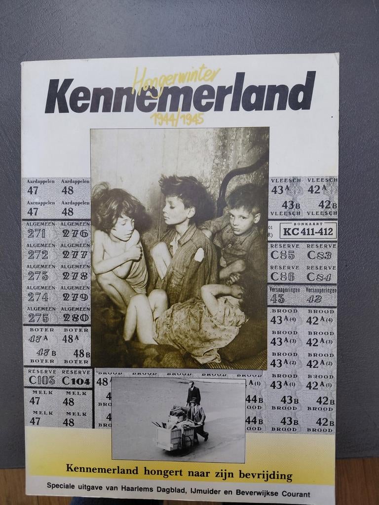 Boek Hongerwinter Kennemerland 1944/1945, Ophalen of Verzenden, Zo goed als nieuw