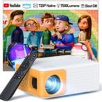 Yoton Y3 Mini Beamer 7500 Lumen 20000+ Uur, Audio, Tv en Foto, Beamers, Weg, LED, Yo, Nieuw