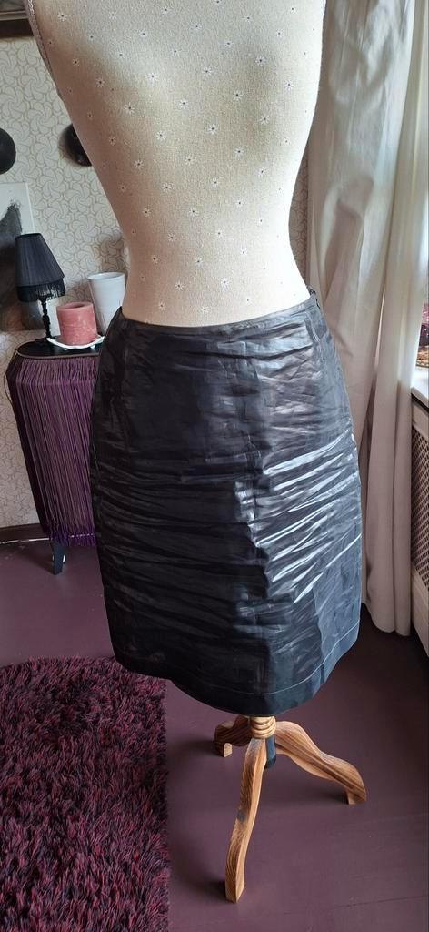 Dubbellaags rok Strenesse, maat 38, Kleding | Dames, Rokken, Zo goed als nieuw, Maat 38/40 (M), Grijs, Knielengte, Ophalen of Verzenden