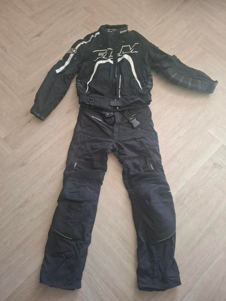 FLM Heren Motorpak: Jas (M 48-50) & Broek (52) - Z.G.S., Ophalen, FLM, Tweedehands, Heren