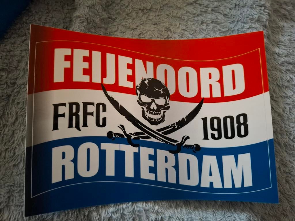 Sticker Feijenoord FRFC 1908 Rotterdam, Verzamelen, Stickers, Ophalen of Verzenden, Nieuw, Sport