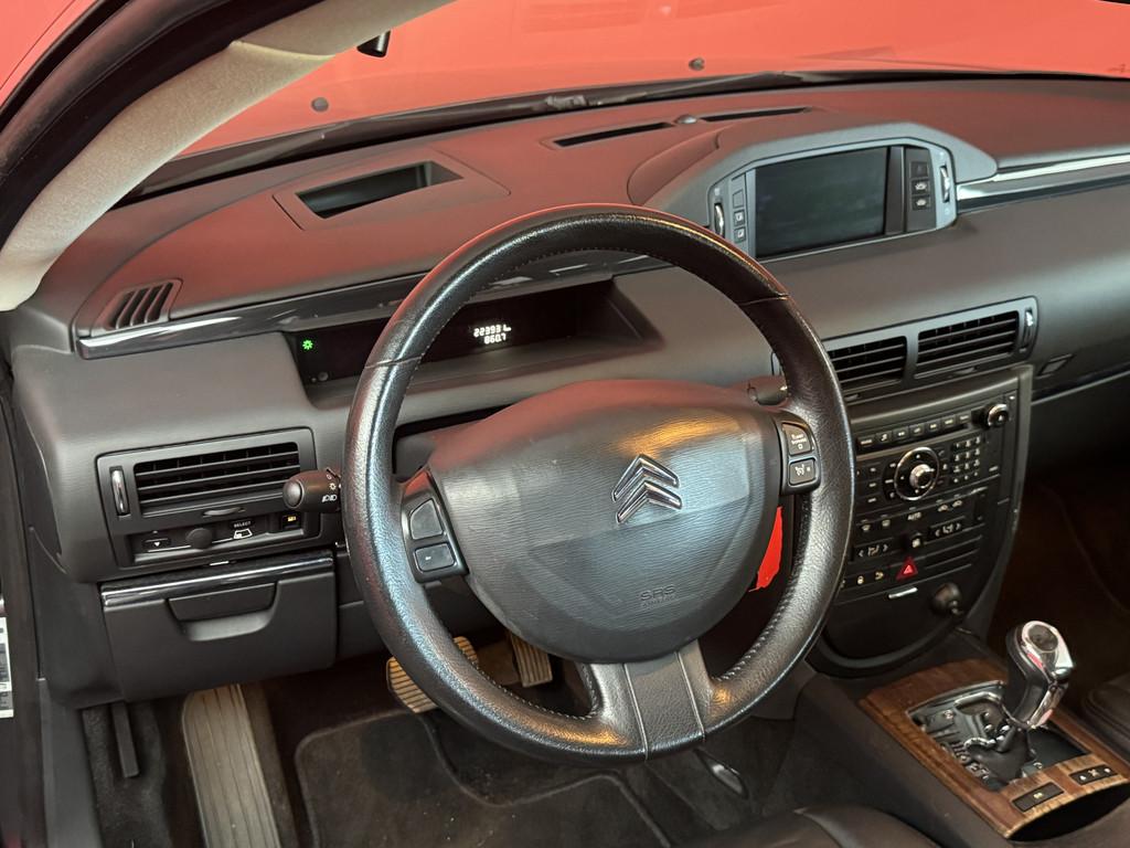 Citroën C6 3.0 V6 Ligne Business | Navigatie | Trekhaak | L, Auto's, Citroën, Gebruikt, Zwart, C6, 2946 cc