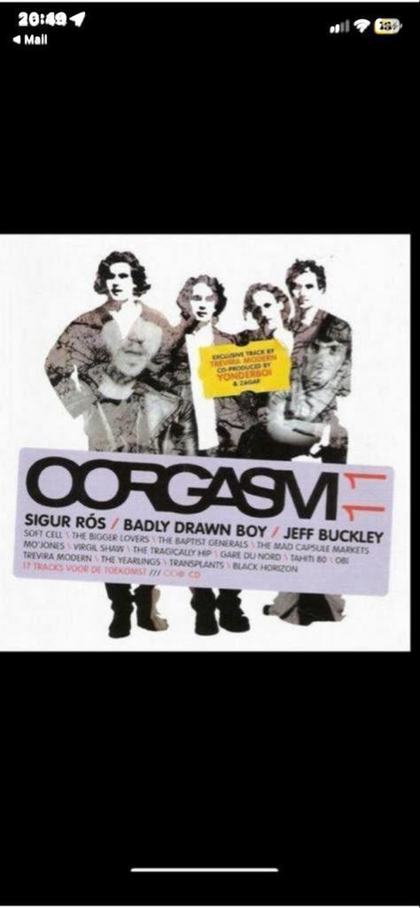 OORGASM  11 CD - Sigur Rós, Badly Drawn Boy, Jeff Buckley, Cd's en Dvd's, Cd's | Verzamelalbums, Gebruikt, Ophalen of Verzenden