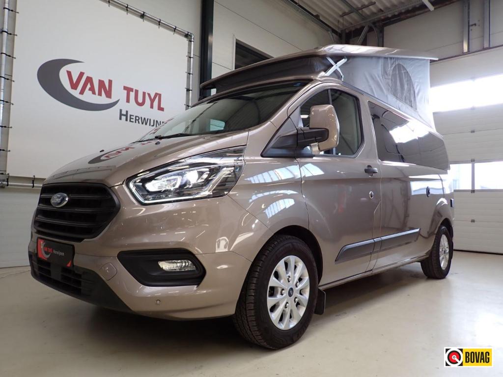Ford Nugget PLUS 150 PK FULL OPTIONS, Caravans en Kamperen, Campers, Buscamper of Camperbus, Airbags, Bedrijf, Koelkast