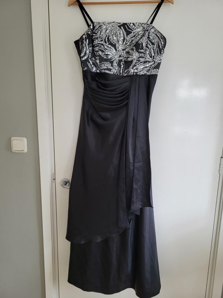 Gala jurk, Kleding | Dames, Gelegenheidskleding, Galajurk, Zwart, Maat 42/44 (L), Ophalen of Verzenden