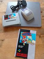 Mario Paint compleet met muis, muismat, boekje en spel, Spelcomputers en Games, Games | Nintendo Super NES, Ophalen of Verzenden