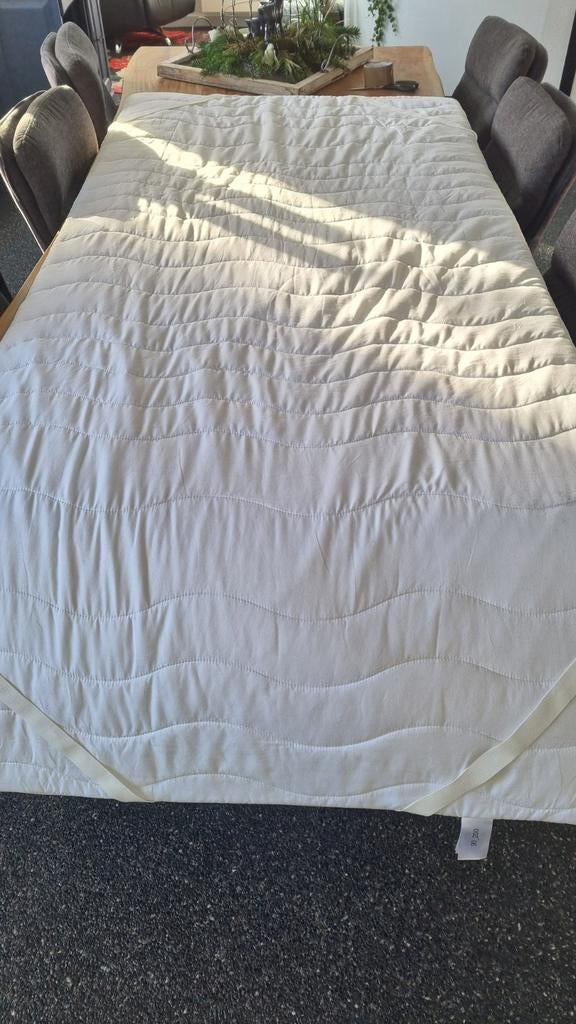 2x matras topper, Ophalen, 90 cm, Eenpersoons, Zo goed als nieuw