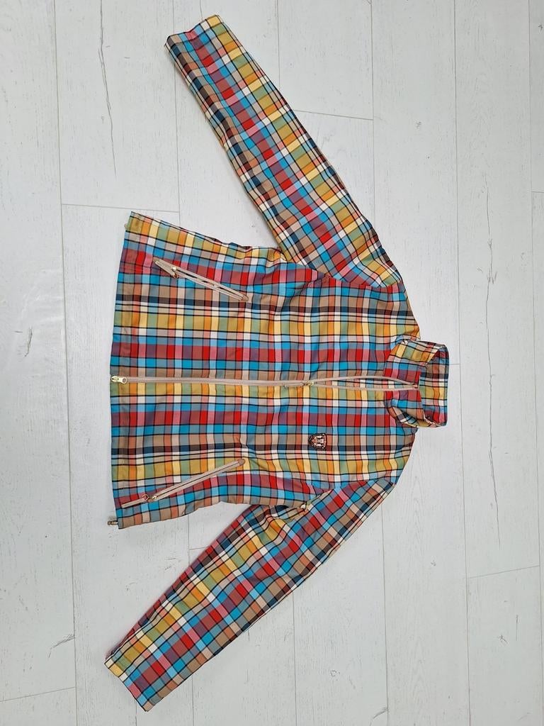 Escada Sport Jack Maat 44 - Kleurrijk Geruit, Kleding | Dames, Ophalen of Verzenden, Zo goed als nieuw, Maat 42/44 (L)