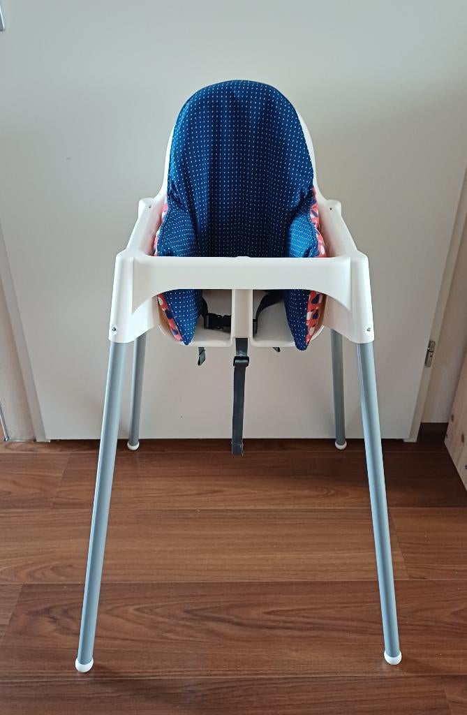 Ikea Antilop hoge kinderstoel ZGAN, Ophalen, Zo goed als nieuw, Overige typen, Gordel(s)