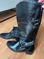 Zwarte lak laarzen, merk Caprese, maat 44, Kleding | Dames, Schoenen, Ophalen, Hoge laarzen, Zwart, Zo goed als nieuw
