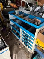 Sortimo bedrijfswagen inrichting met bankschroef, Ophalen, Gebruikt