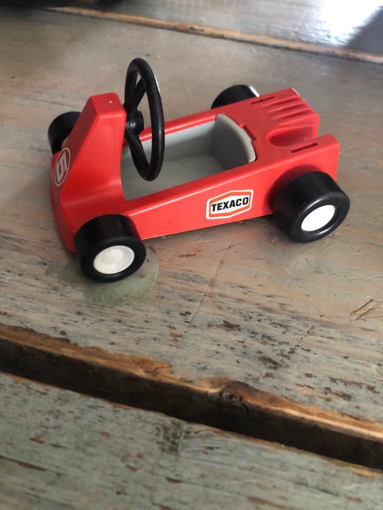 Vintage Playmobil 1979 Geobra Texaco raceauto - Goede staat, Ophalen of Verzenden, Gebruikt, Los playmobil
