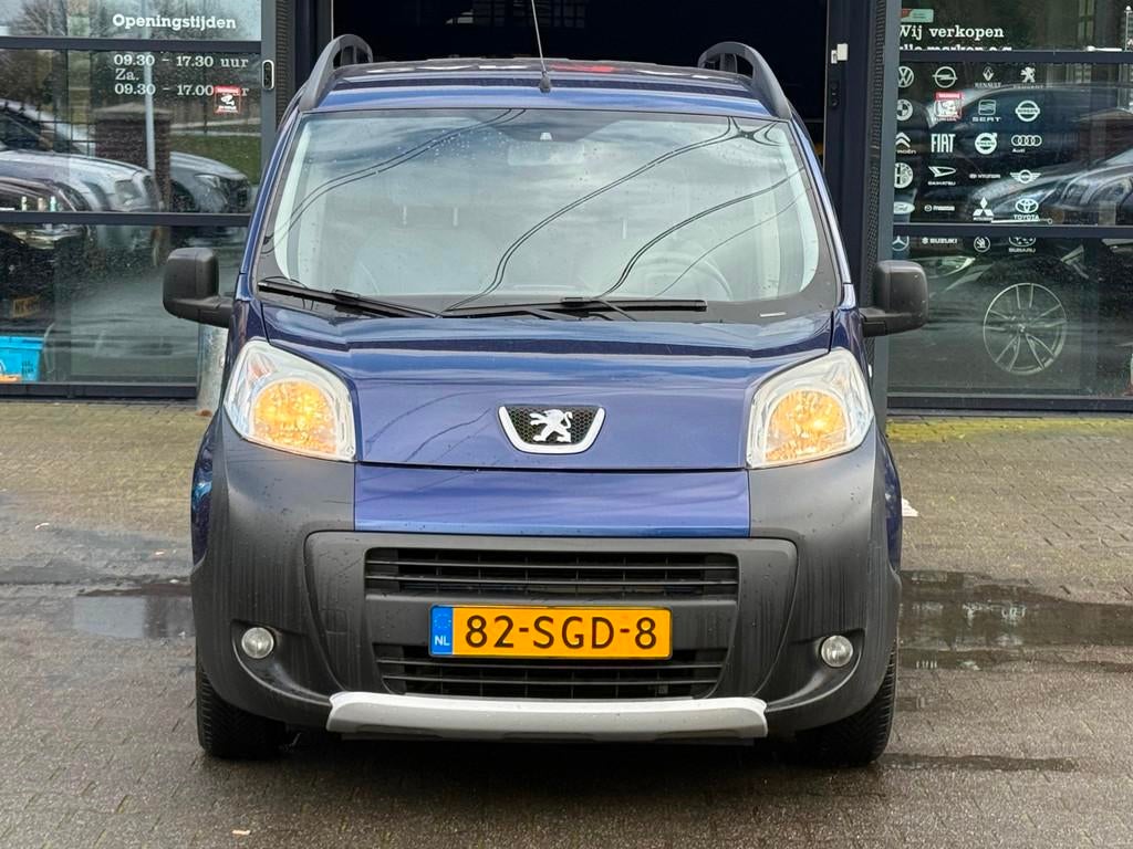 Peugeot Bipper Tepee 1.4 Outdoor LPG3/APK 6-2-2027AIRCO/LMVE, Auto's, Voorwielaandrijving, Zwart, 4 cilinders, 1197 kg
