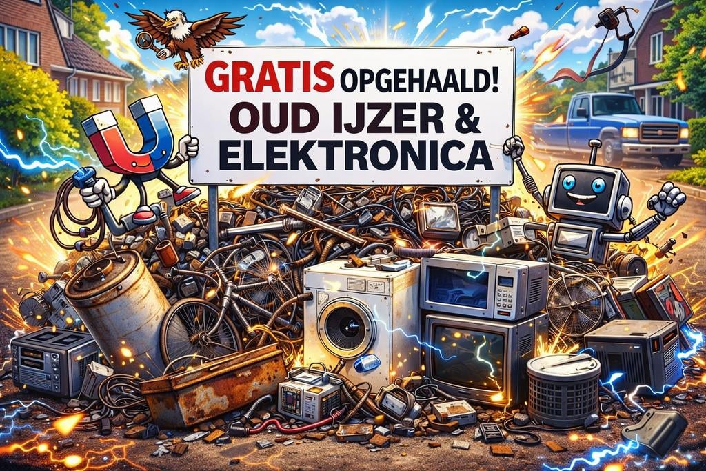 Gratis bij u opgehaald!

Wij halen gratis bij u op:

Oud ijz, Ophalen of Verzenden
