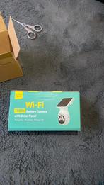 Wi-fi 1080p Battery Camera with solar panel, Ophalen, Zo goed als nieuw