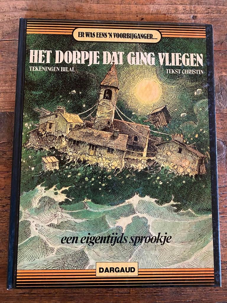 Het dorpje dat ging vliegen - Bilal & Christin, Eén stripboek, Ophalen of Verzenden, Zo goed als nieuw