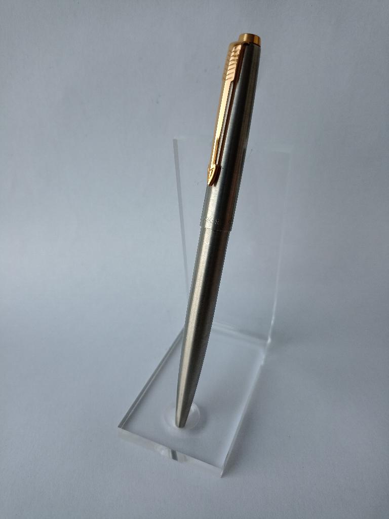 Balpen Parker 45 flighter brushed steel GT, Verzamelen, Pennenverzamelingen, Ophalen of Verzenden, Balpen, Parker