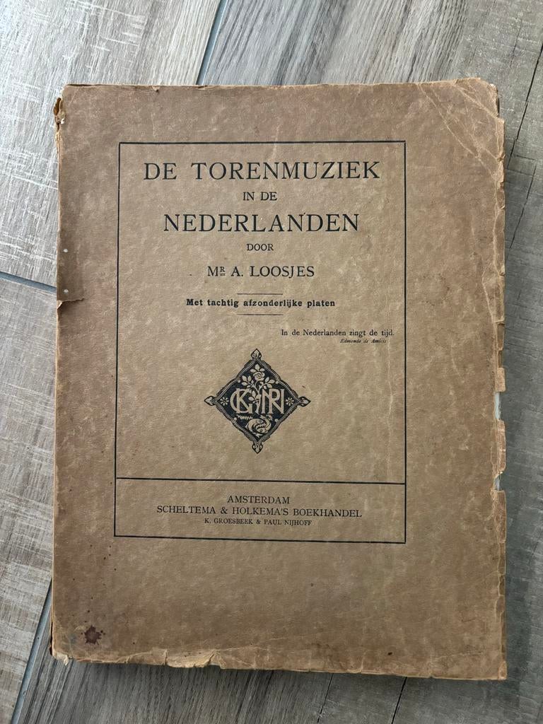 De Torenmuziek in de Nederlanden - M.A. Loosjes, Ophalen of Verzenden, Gelezen