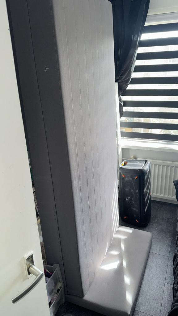 Boxspring, Ophalen, Gebruikt, 90 cm, Eenpersoons