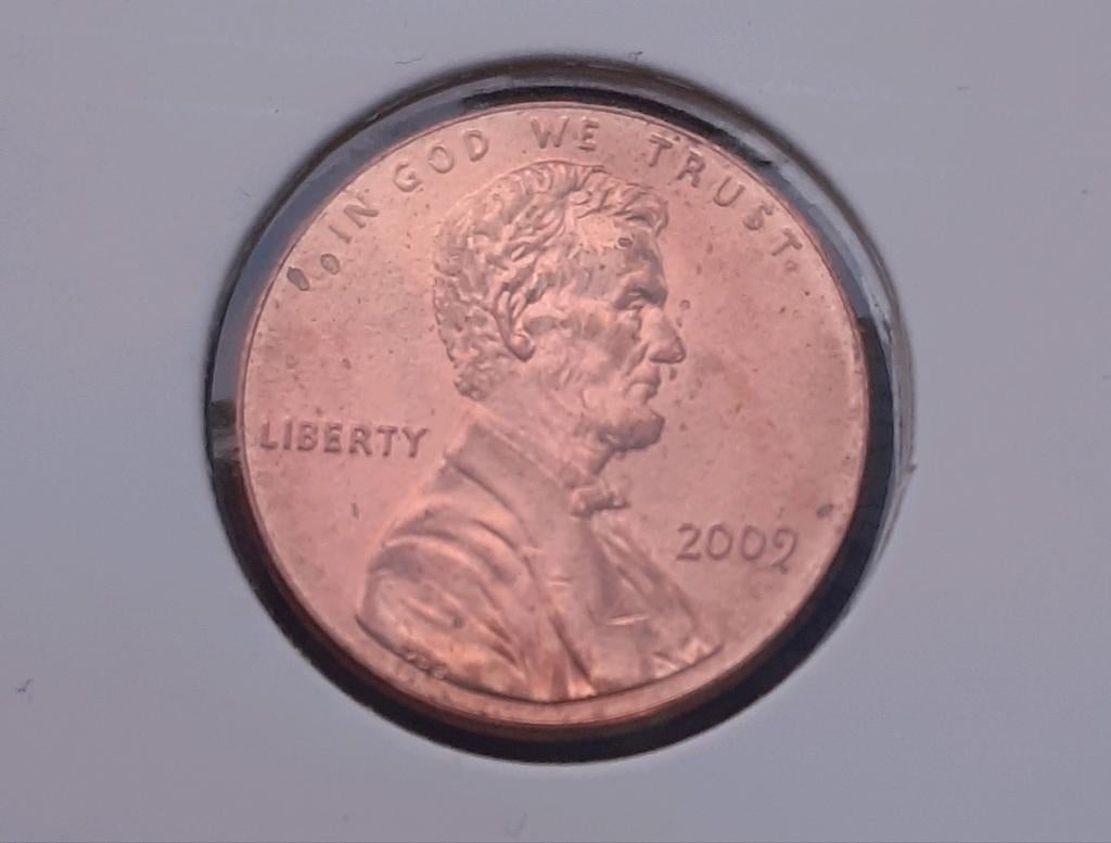 Amerikaanse munt 2009 Lincoln cent, Ophalen of Verzenden, Losse munt