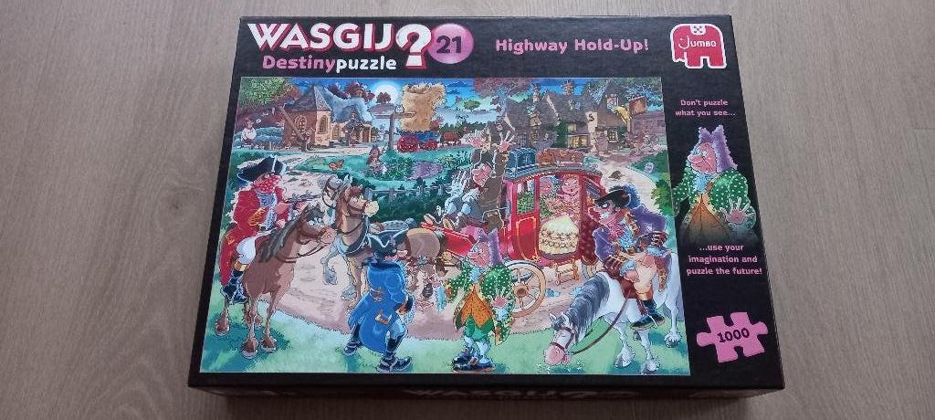 WasGij Puzzel, Destiny nr. 21, Hobby en Vrije tijd, Denksport en Puzzels, Ophalen, 500 t/m 1500 stukjes, Zo goed als nieuw, Legpuzzel