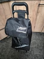 Zwarte shoppingtas en picnictas, 30 cm of meer, Zwart, Ophalen of Verzenden, Nieuw