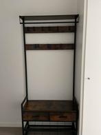 Kapstok met schoenenrek en lades halmeubel, Huis en Inrichting, Woonaccessoires | Kapstokken, Zo goed als nieuw, Metaal, 150 tot 200 cm