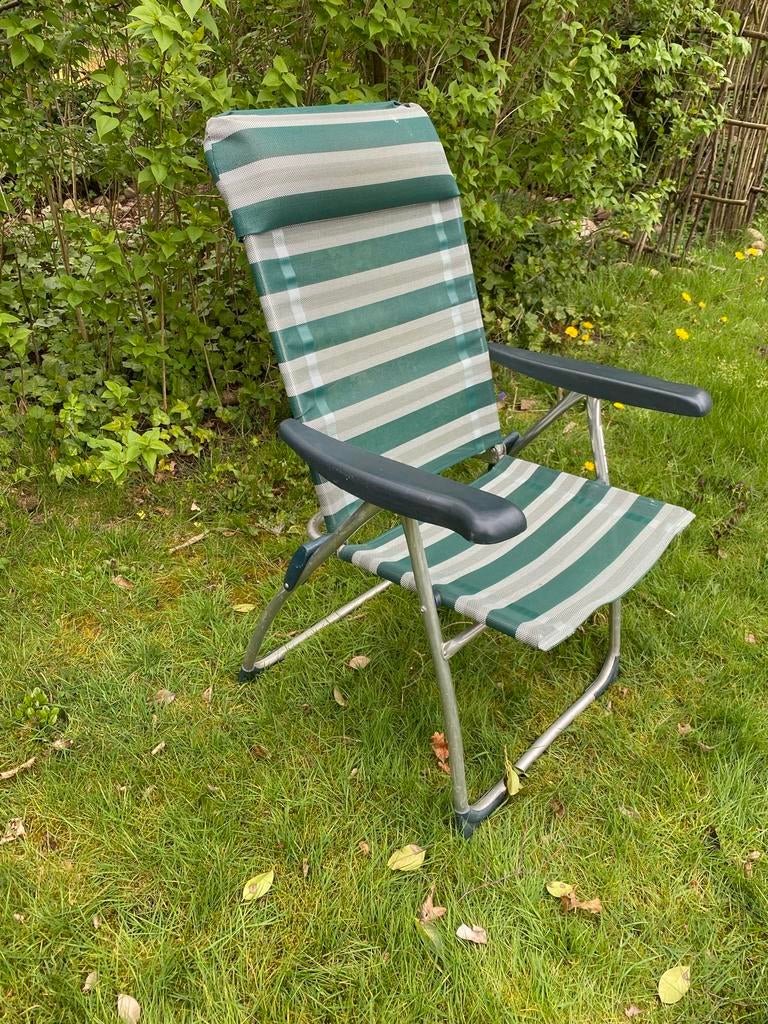 Crespo campingstoel - Comfortabel en opvouwbaar, Ophalen, Gebruikt, Campingstoel