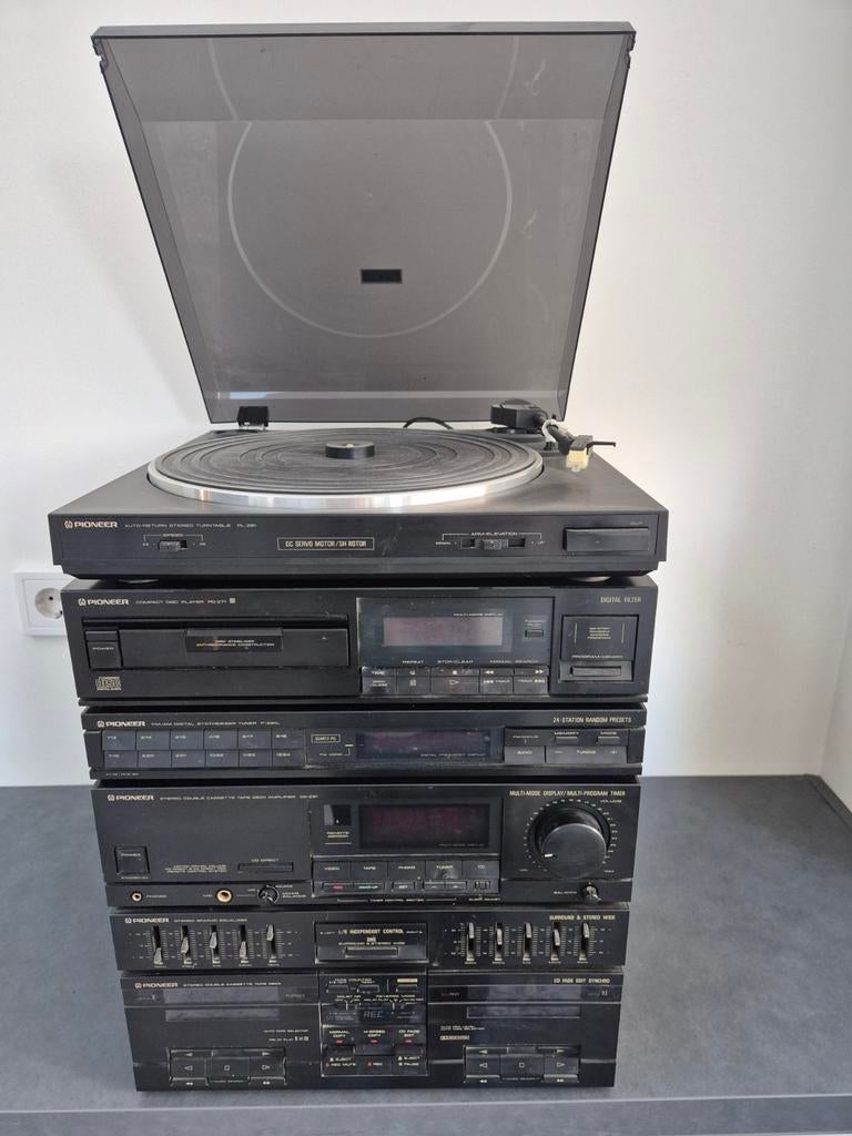Pioneer Stereoset met nieuwe platenspeler, Audio, Tv en Foto, Stereo-sets, Ophalen, Gebruikt, Losse componenten, Tuner of Radio