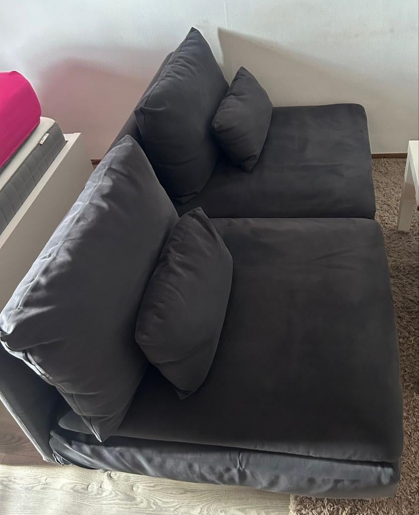 ZO SNEL MOGELIJK OPHALEN Ikea Söderhamn sofa + extra sofa, Ophalen, Zo goed als nieuw, Tweepersoons, Stof