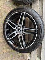 Mercedes-Benz W213 19” AMG velgen met Michelin Pilot Sport 5, 19 inch, Gebruikt, 275 mm, Banden en Velgen