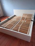 Tweepersoons bed met elektrisch verstelbare lattenbodems, Huis en Inrichting, Slaapkamer | Bedden, Ophalen, Tweepersoons, Zo goed als nieuw