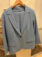 Broekpak M&S moede colbert 48 broek 44, Verzenden, Zo goed als nieuw, Maat 42/44 (L), Blauw