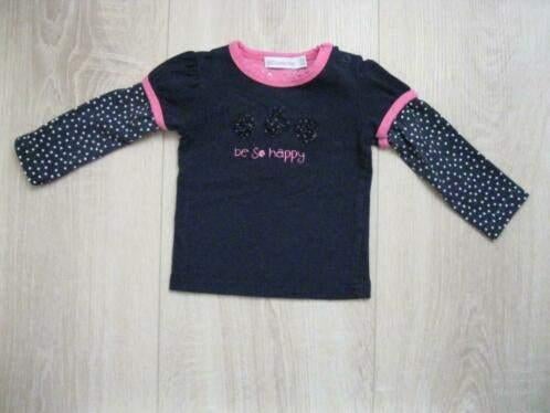 Bd collection shirt blauw 68, BD, Zo goed als nieuw, Shirtje of Longsleeve, Verzenden