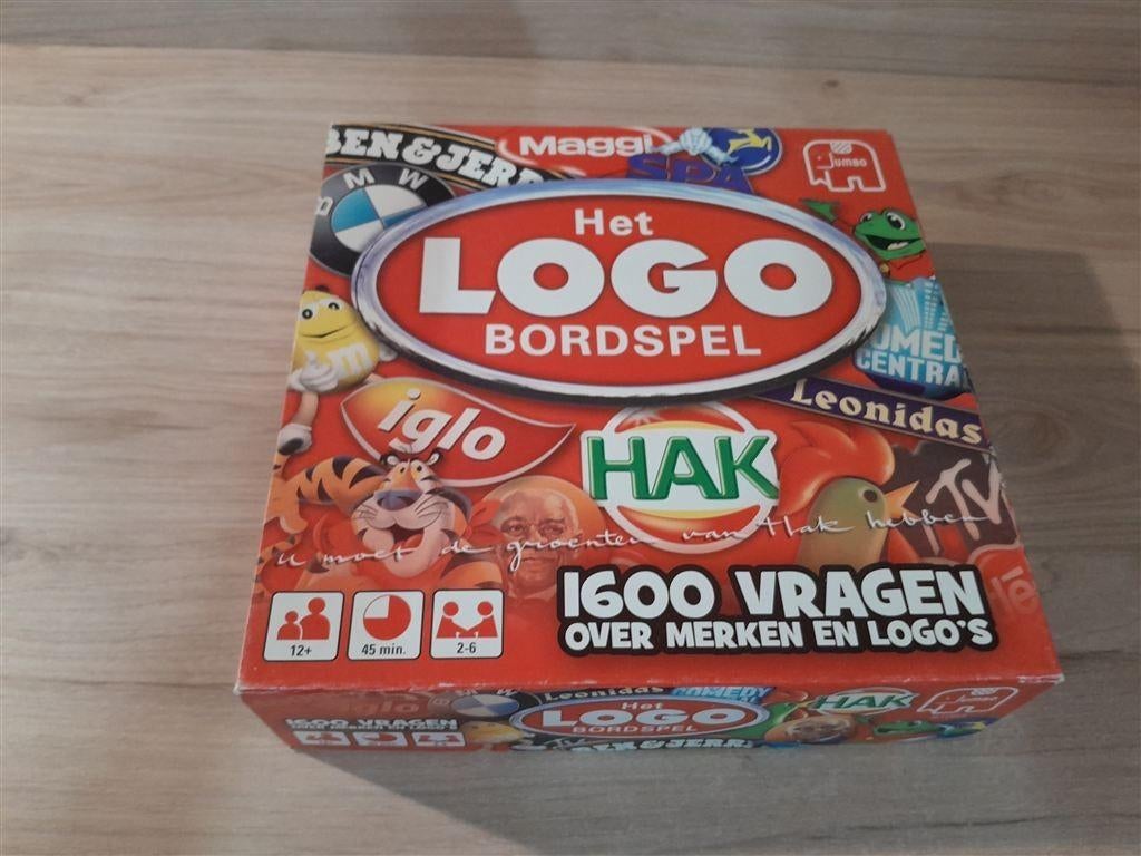het logo bordspel - s5653, Hobby en Vrije tijd, Gezelschapsspellen | Bordspellen, Ophalen of Verzenden, Zo goed als nieuw