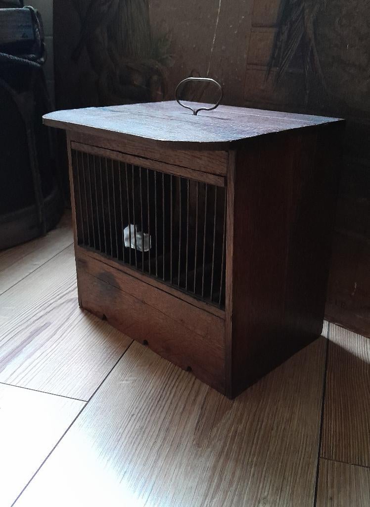 ~ Oud Vogelkooitje Vinkenkooitje, Antiek en Kunst, Ophalen of Verzenden