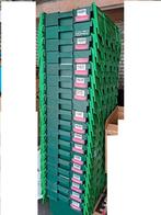 19 Allibert opbergkratten met schaardeksel., Ophalen, Gebruikt, 60 cm of meer, Minder dan 35 cm