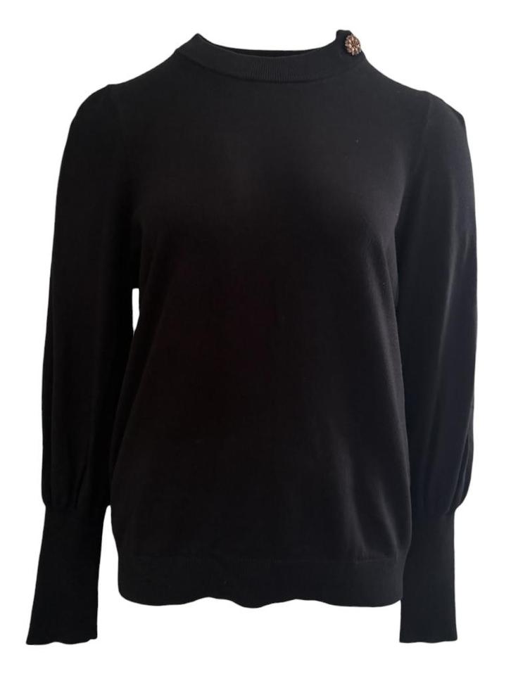 Fabienne Chapot trui L, Kleding | Dames, Truien en Vesten, Zo goed als nieuw, Zwart, Ophalen of Verzenden