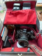 Praktica B 200 spiegelreflex camera met 2 flitsers, Ophalen of Verzenden, Gebruikt, Spiegelreflex, Overige Merken