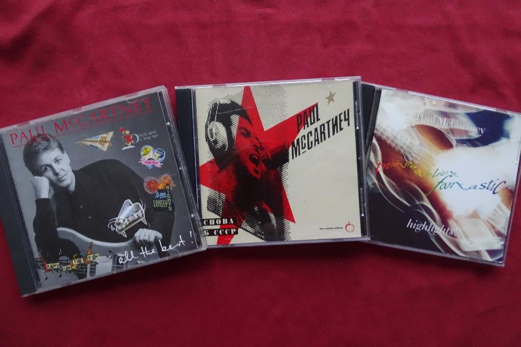 3 hot CD's van Paul McCartney and Wings, Ophalen of Verzenden, Gebruikt