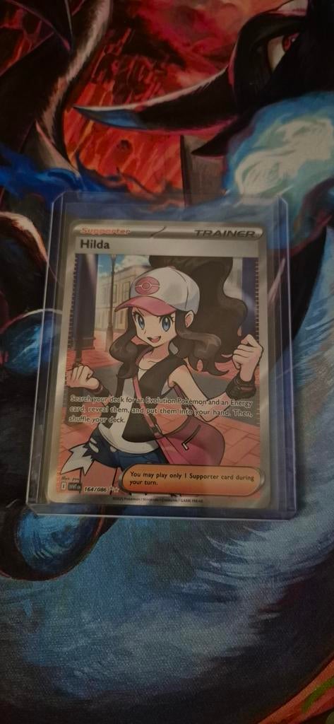 Pokémon kaart: Hilda 164/086, Ophalen of Verzenden, Nieuw, Losse kaart, Foil