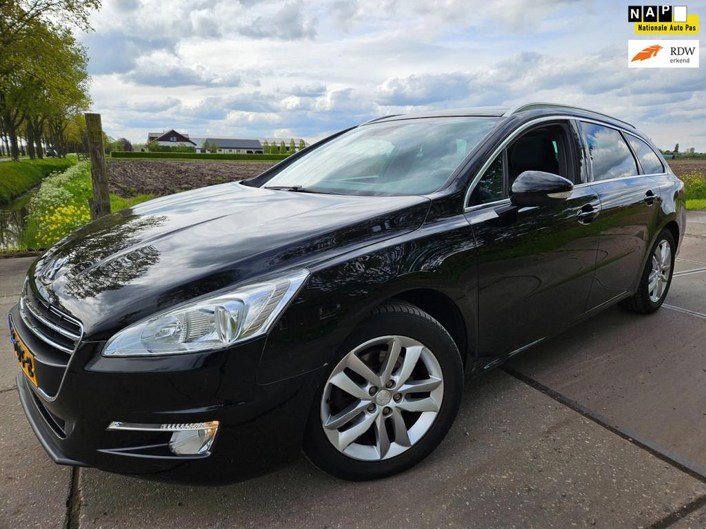 Peugeot 508 SW 1.6 THP Blue Lease Executive / clima/ navi/ E, Voorwielaandrijving, Gebruikt, Zwart, Origineel Nederlands