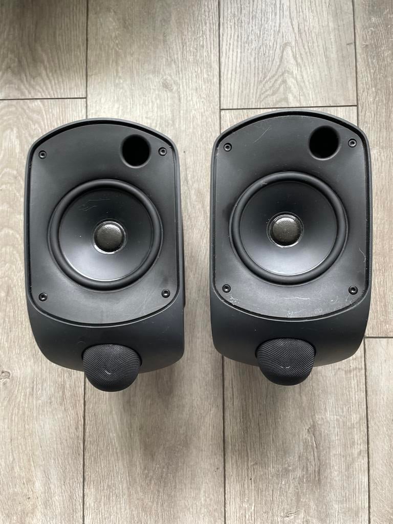 Twee B&W LM1 achter speakers, Ophalen, Gebruikt, Front, Rear of Stereo speakers, Bowers & Wilkins (B&W)