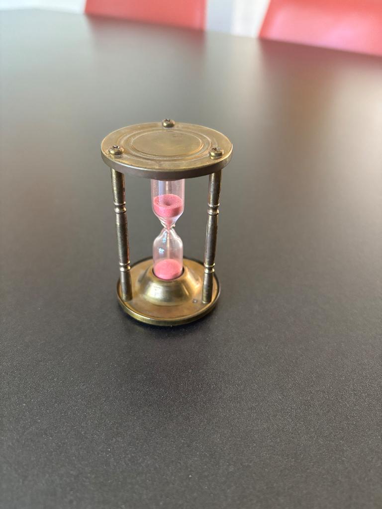 Zandloper koper, Ophalen