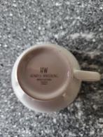 4 Heinrich Winterling kop en schotels, blauw/goud decor, Gebruikt, Keramiek, Ophalen of Verzenden, Overige stijlen